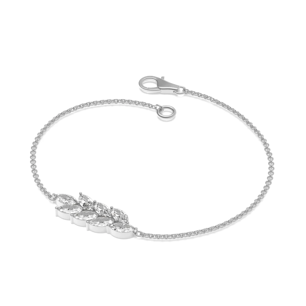 4 Prong Leaf Bracelets