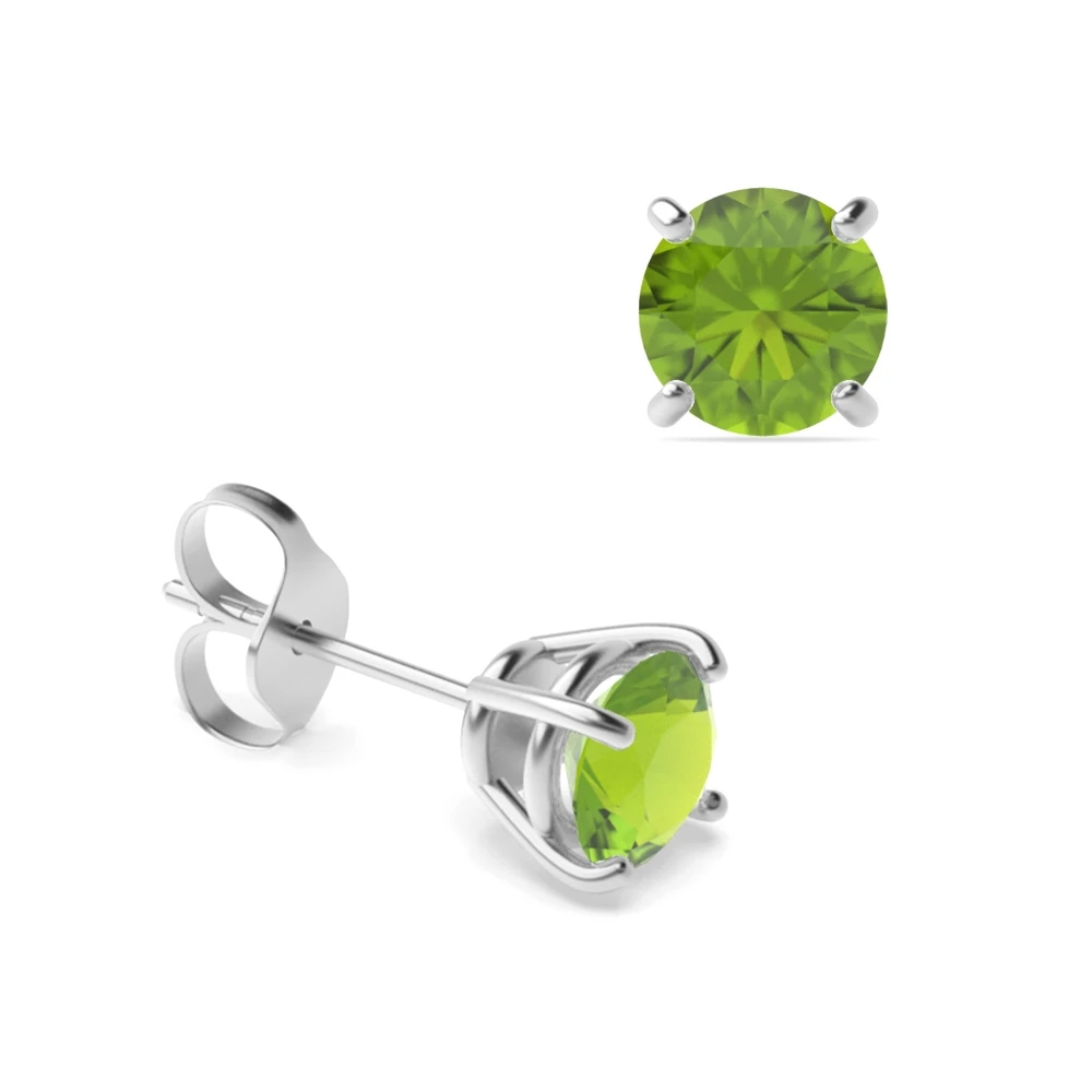4 Prong Classic basket Earrings
