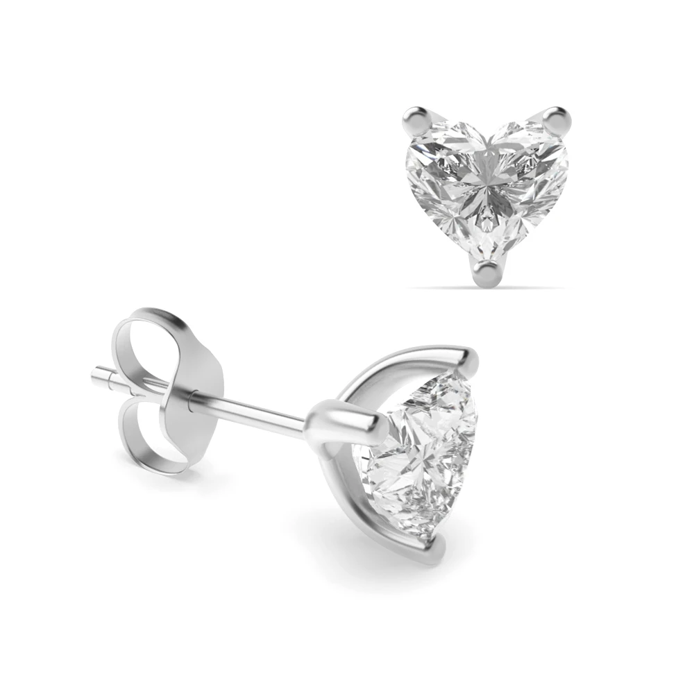 4 Prong Classic open set Stud Earrings