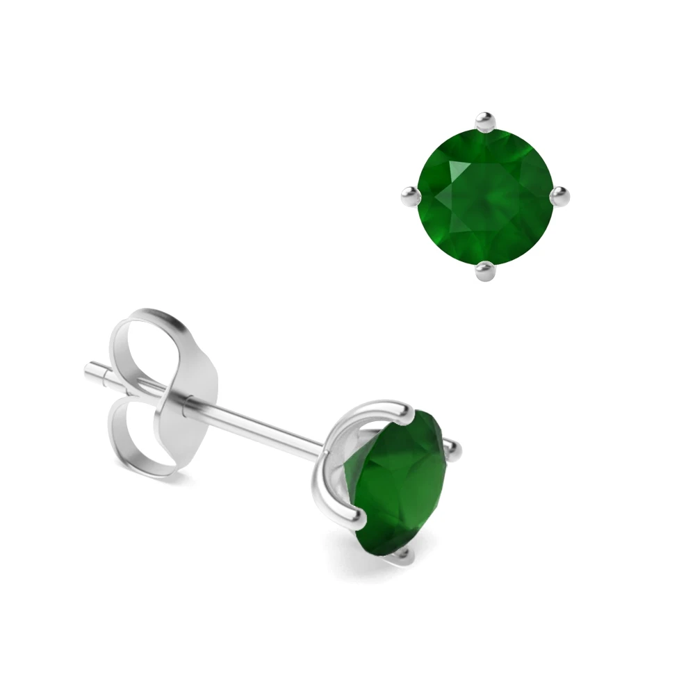 4 Prong Classic open set Stud Earrings