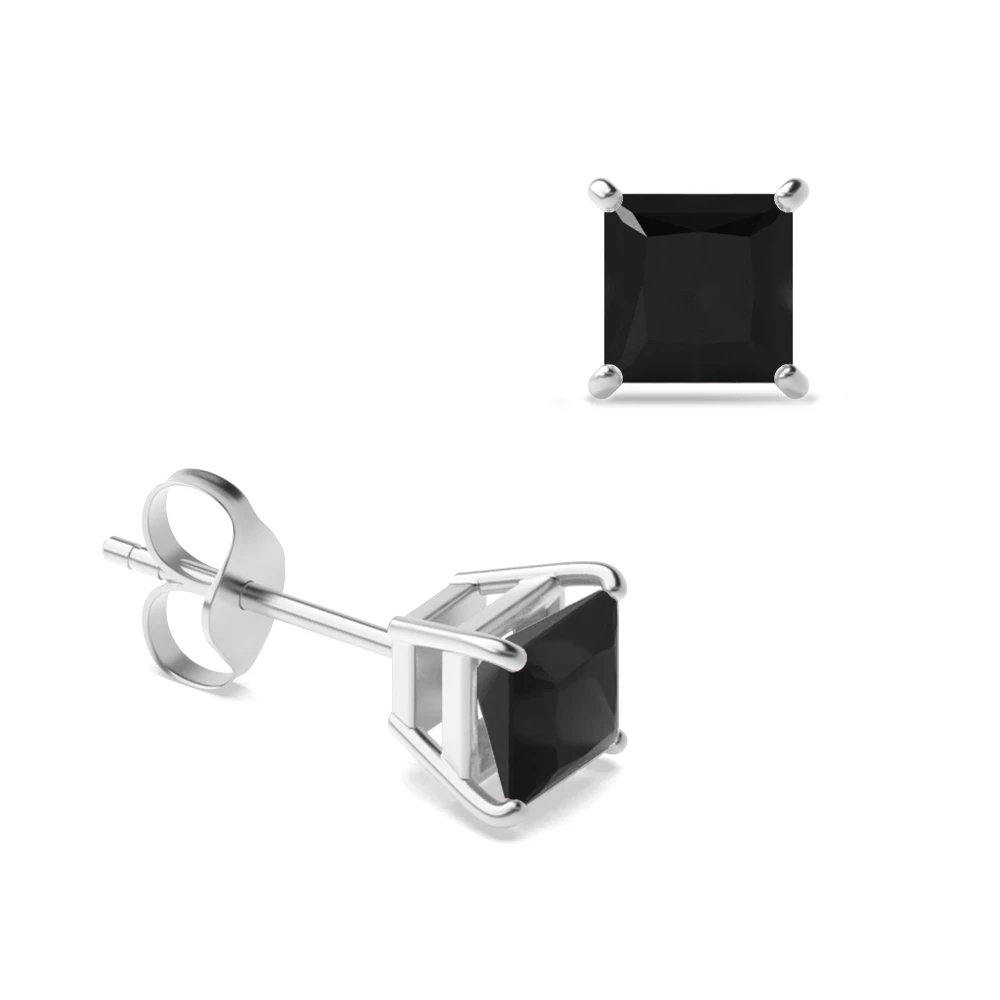 4 Prong Regalia Stud Earrings