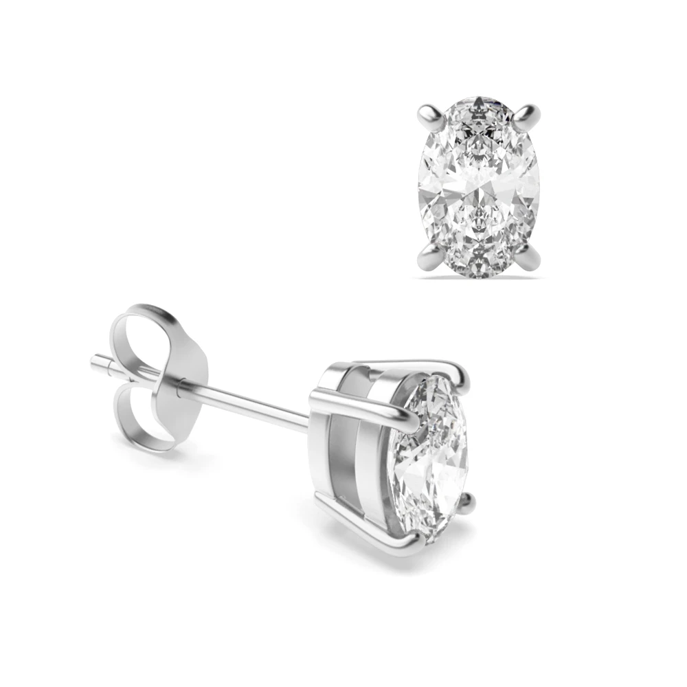 4 Prong Regalia Earrings