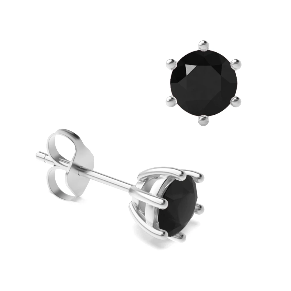 6 Prong Promise Stud Earrings
