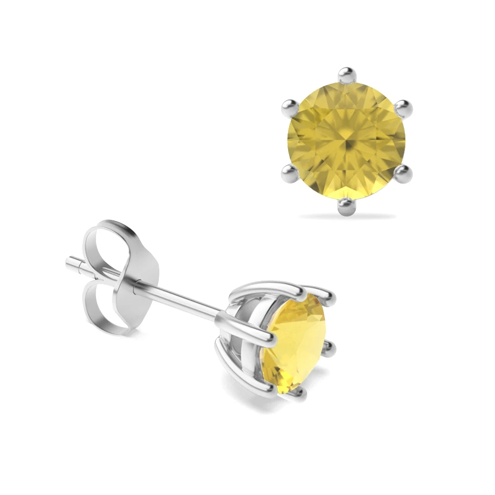 6 Prong Promise Earrings