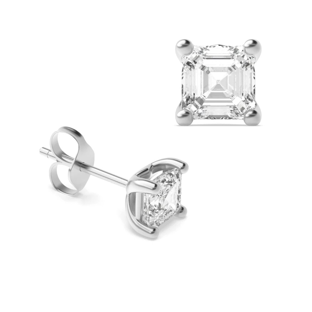 4 Prong Classic Earrings