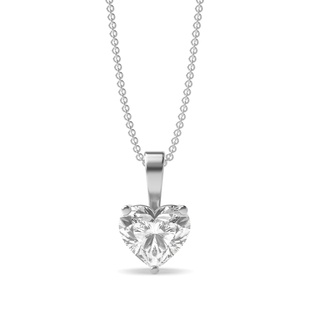 4 Prong Solid bale basket set Pendant Necklaces