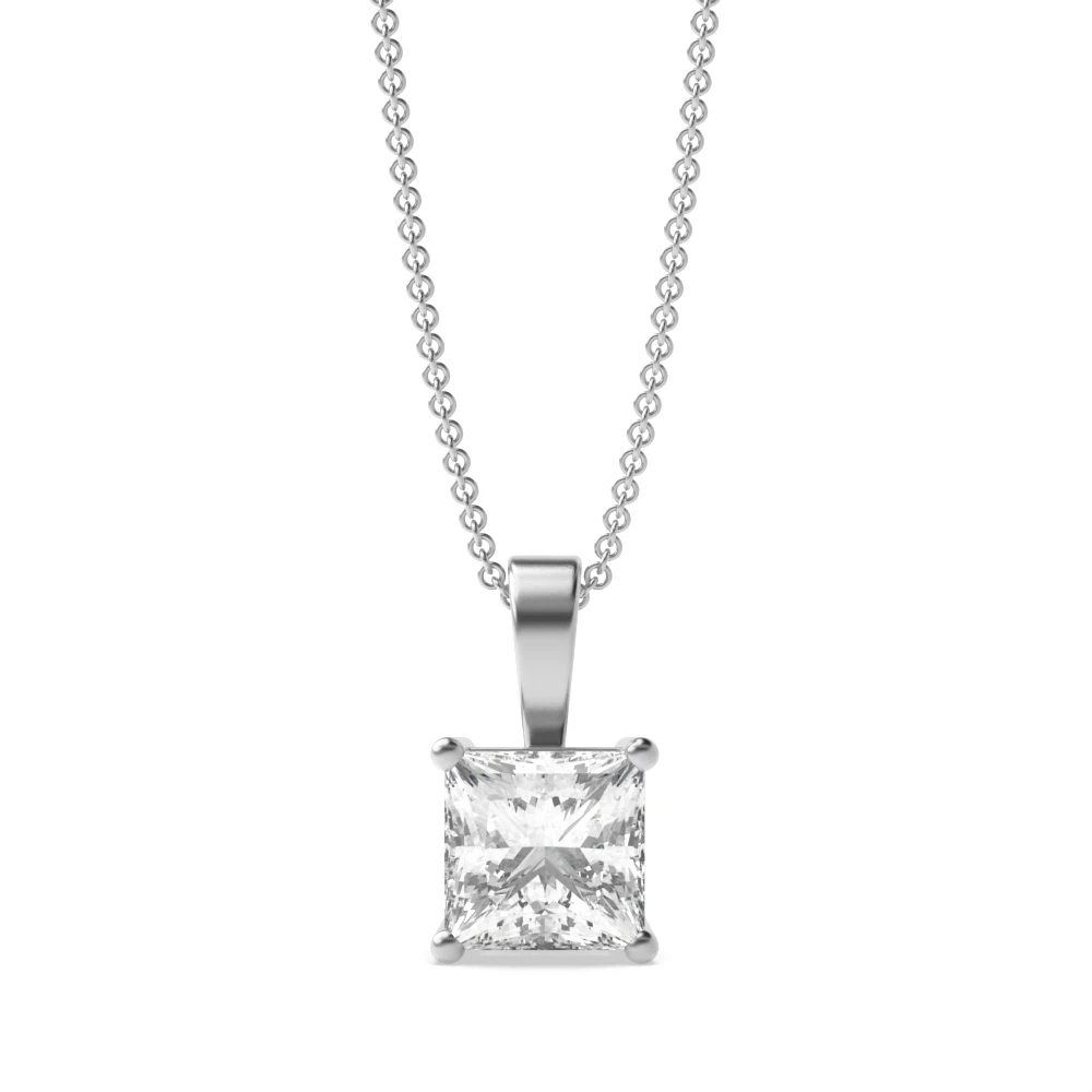4 Prong Solid bale basket set Pendant Necklaces