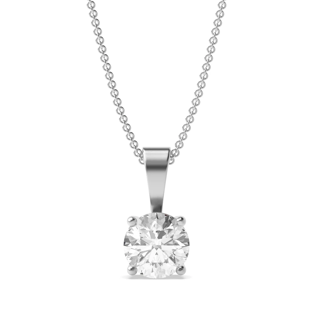 4 Prong Solid bale basket set Pendant Necklaces