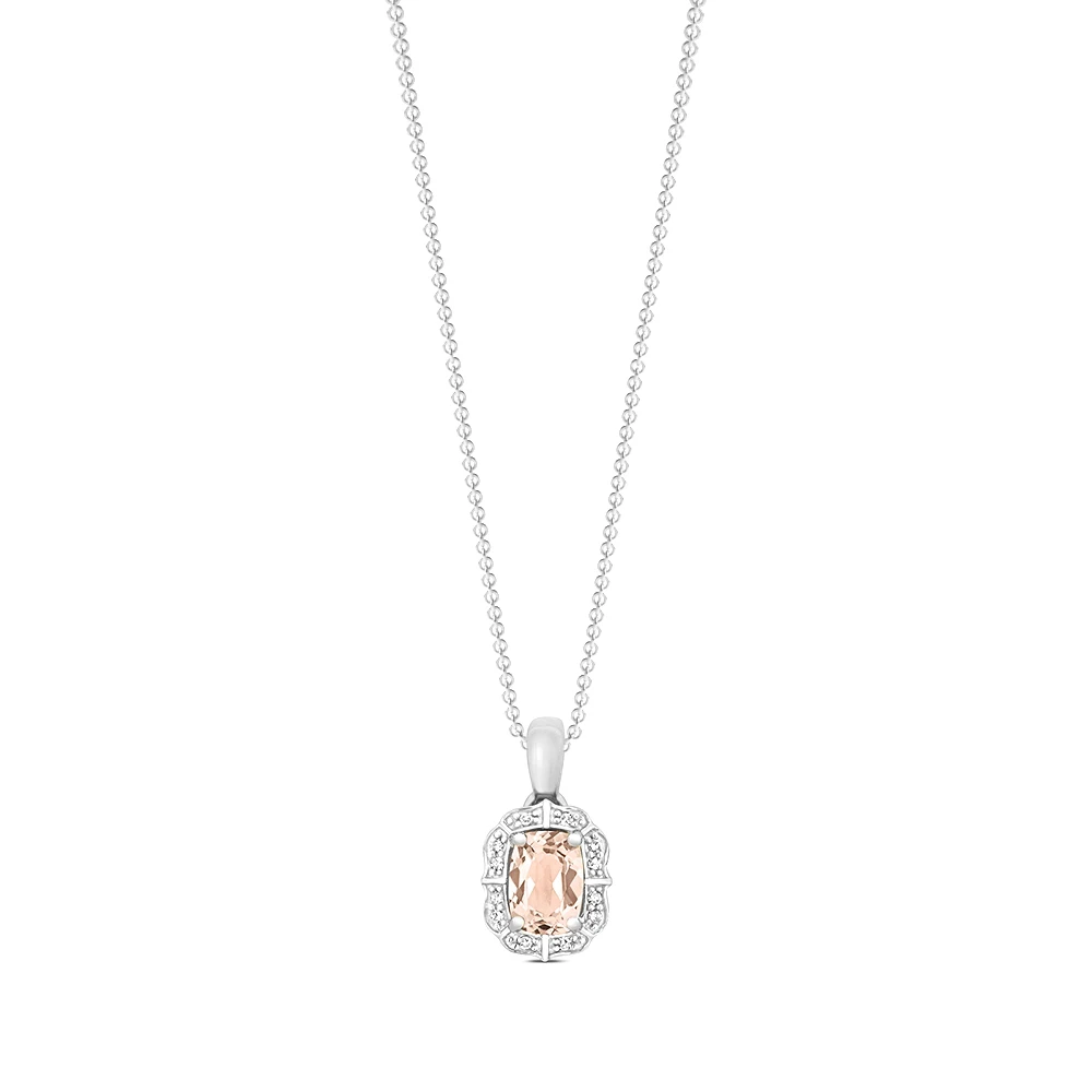 4 Prong Gleam Pendant Necklaces
