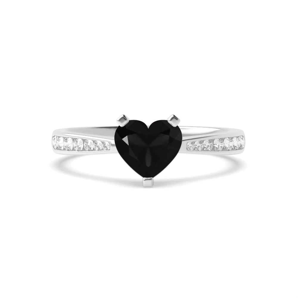 4 Prong Classic tapered shank Engagement Rings