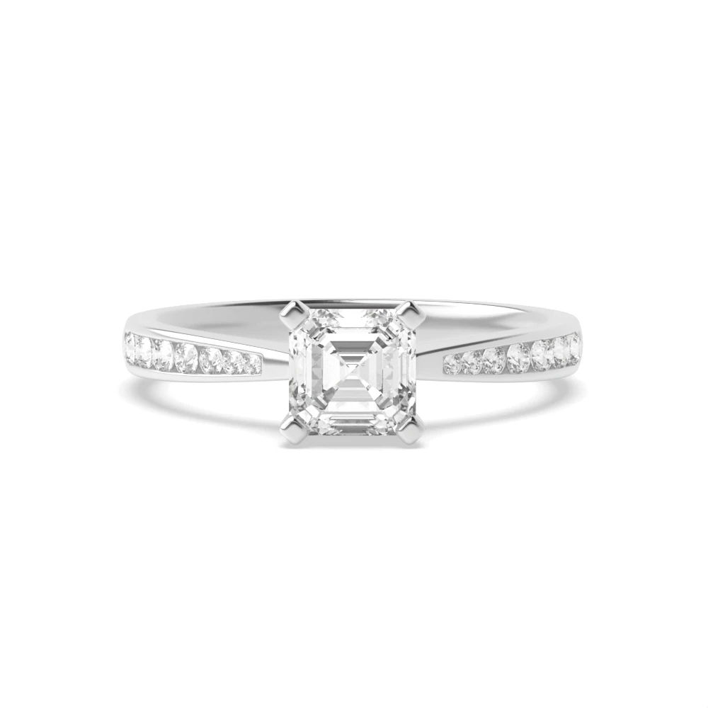 4 Prong Classic tapered shank Sale Engagement Rings