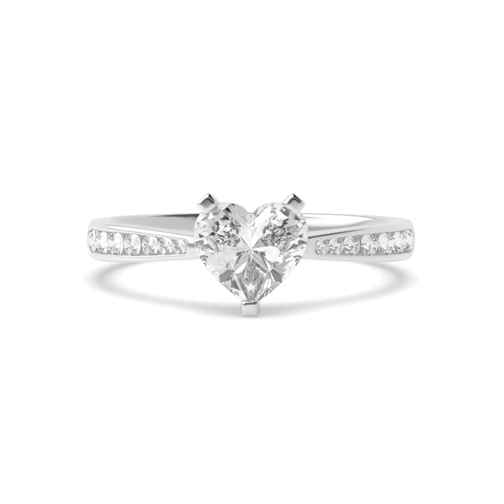 4 Prong Classic tapered shank Sale Engagement Rings