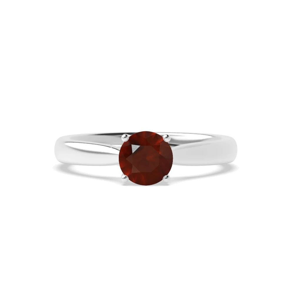 High Set Cross over claws gallary Solitaire Engagement Rings