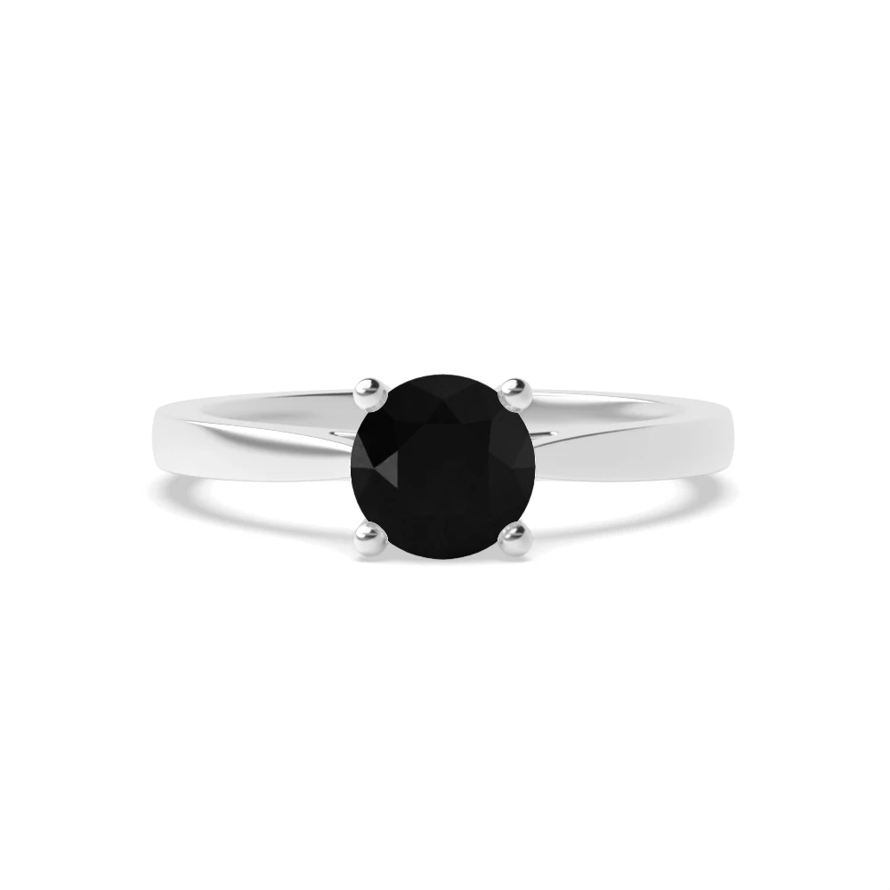 4 Prong Platinum Classic Engagement Rings