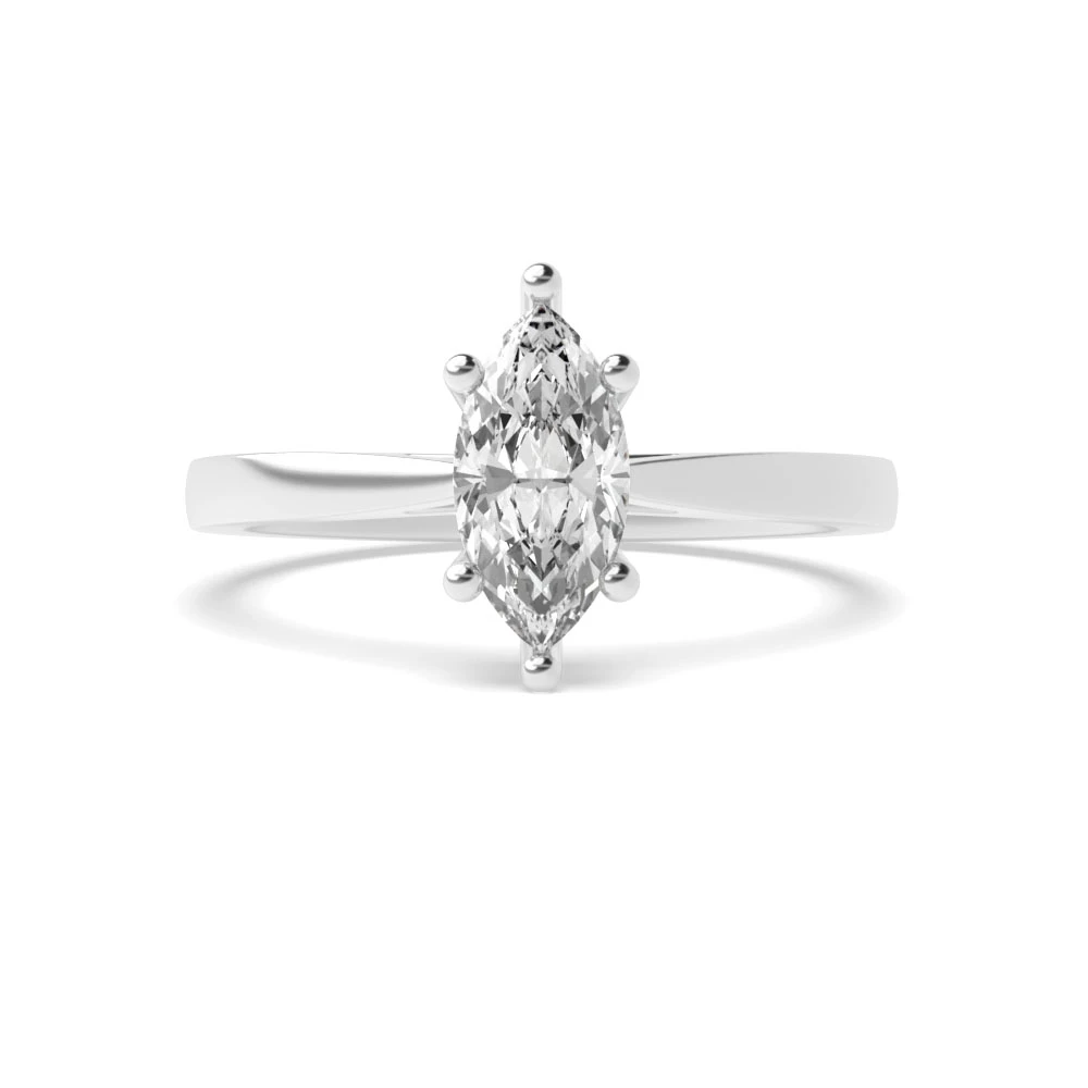 4 Prong Classic Engagement Rings