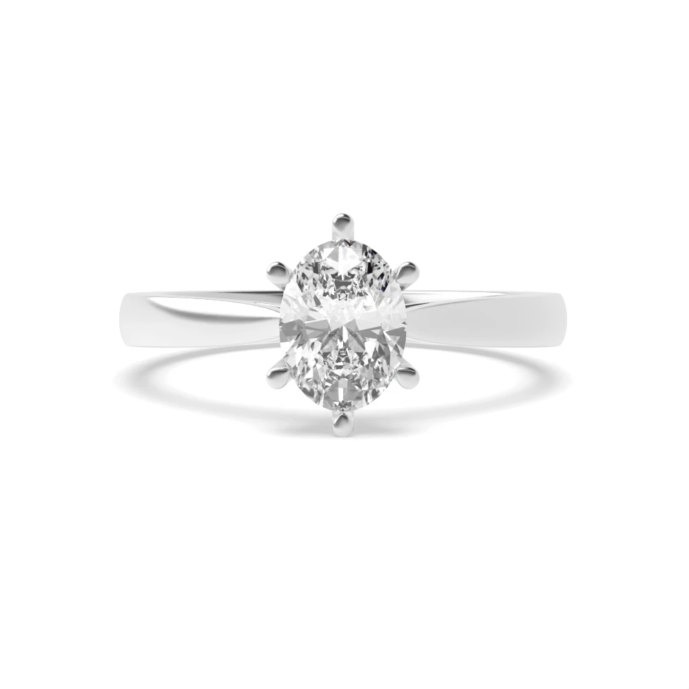 6 Prong Flower setting Sale Engagement Rings