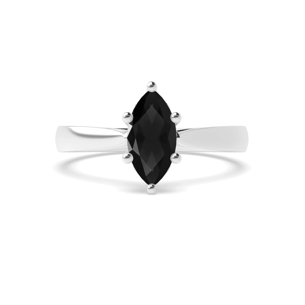 4 Prong Flower petal style Engagement Rings