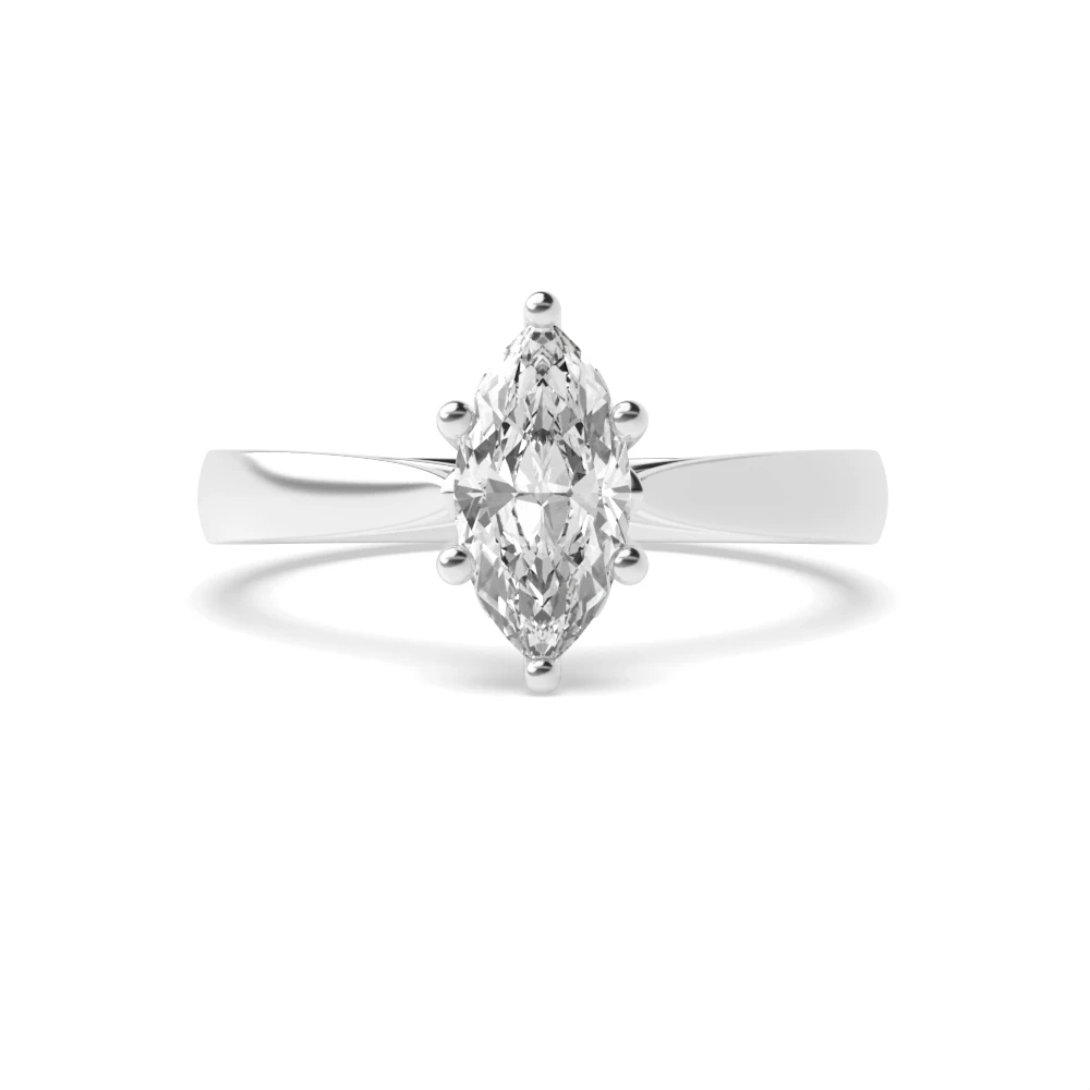 4 Prong Flower petal style Sale Engagement Rings