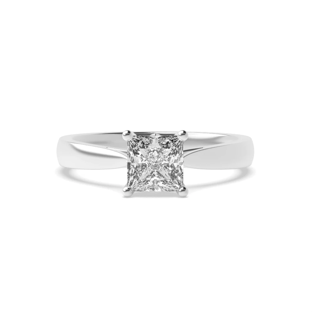 4 Prong Flower petal style Engagement Rings