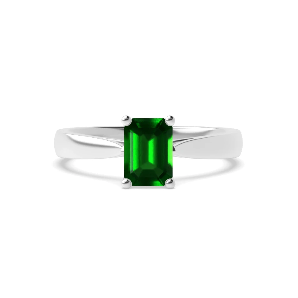 4 Prong Flower petal style Engagement Rings