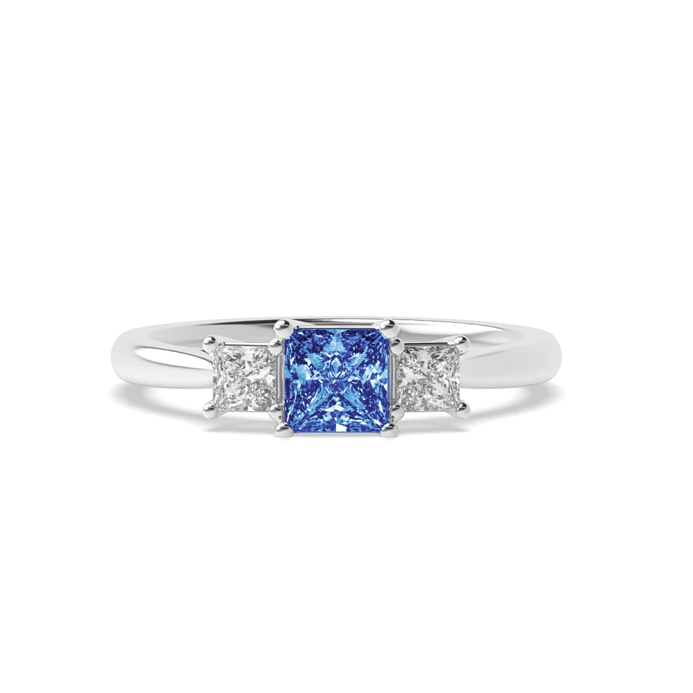 4 Prong Basket set Engagement Rings