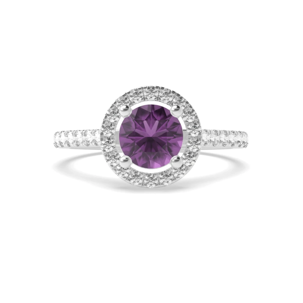 CATHEDRA Classic Side Stone Engagement Rings