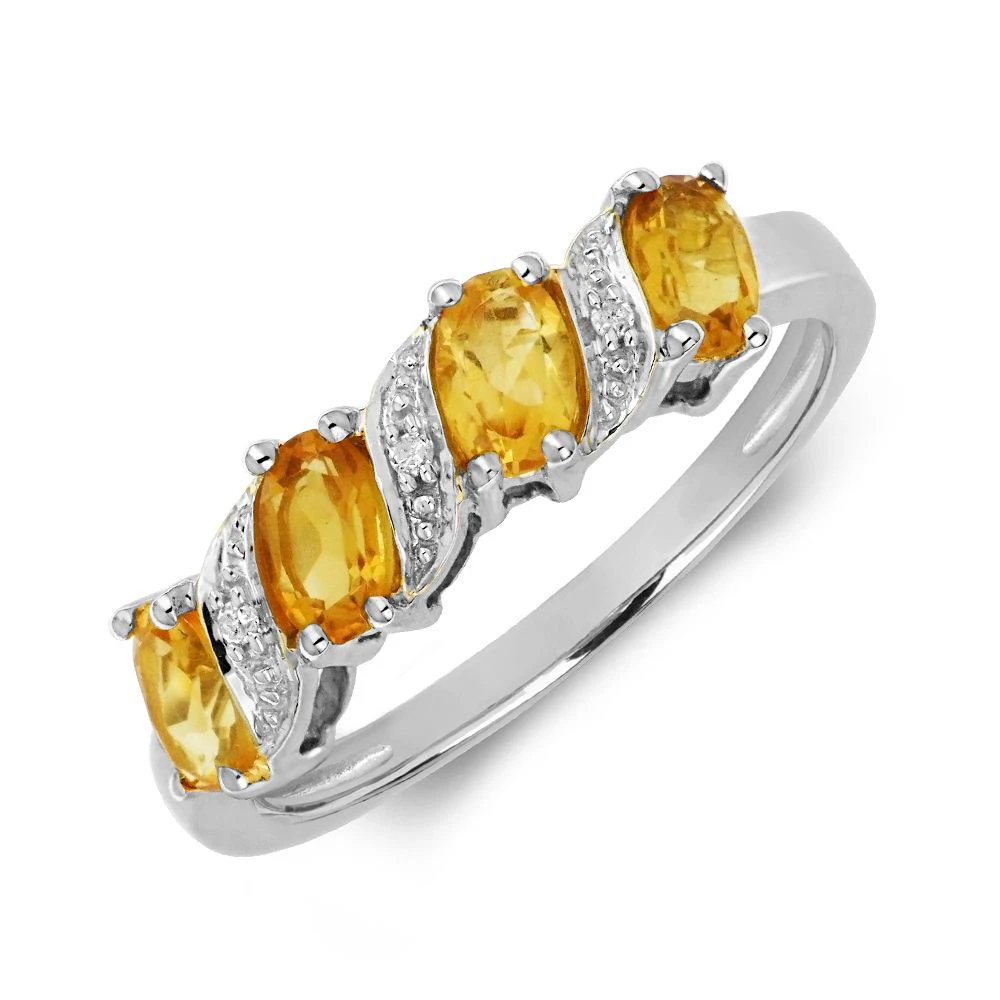 Prong 4 stone diamond and Diamond Rings