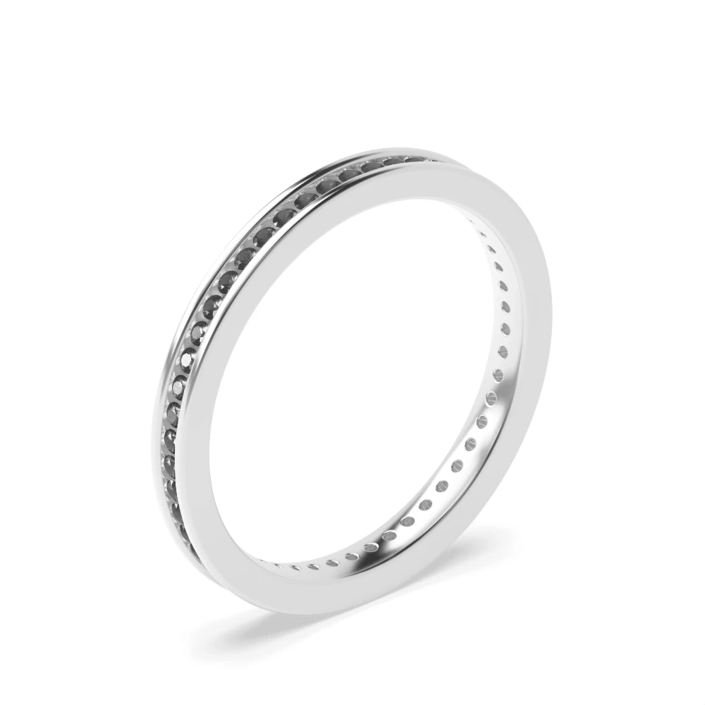 Channel Setting Prime Eternity Diamond Rings