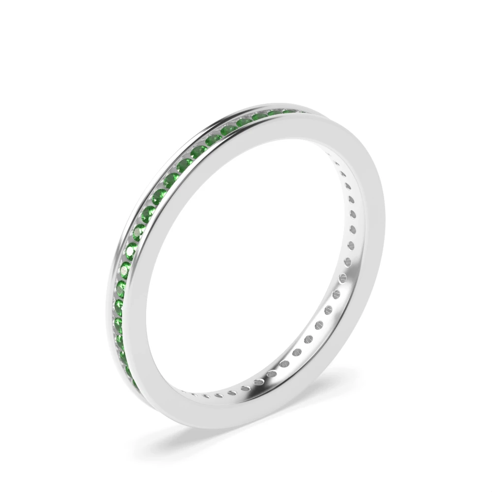 Channel Setting Prime Eternity Diamond Rings