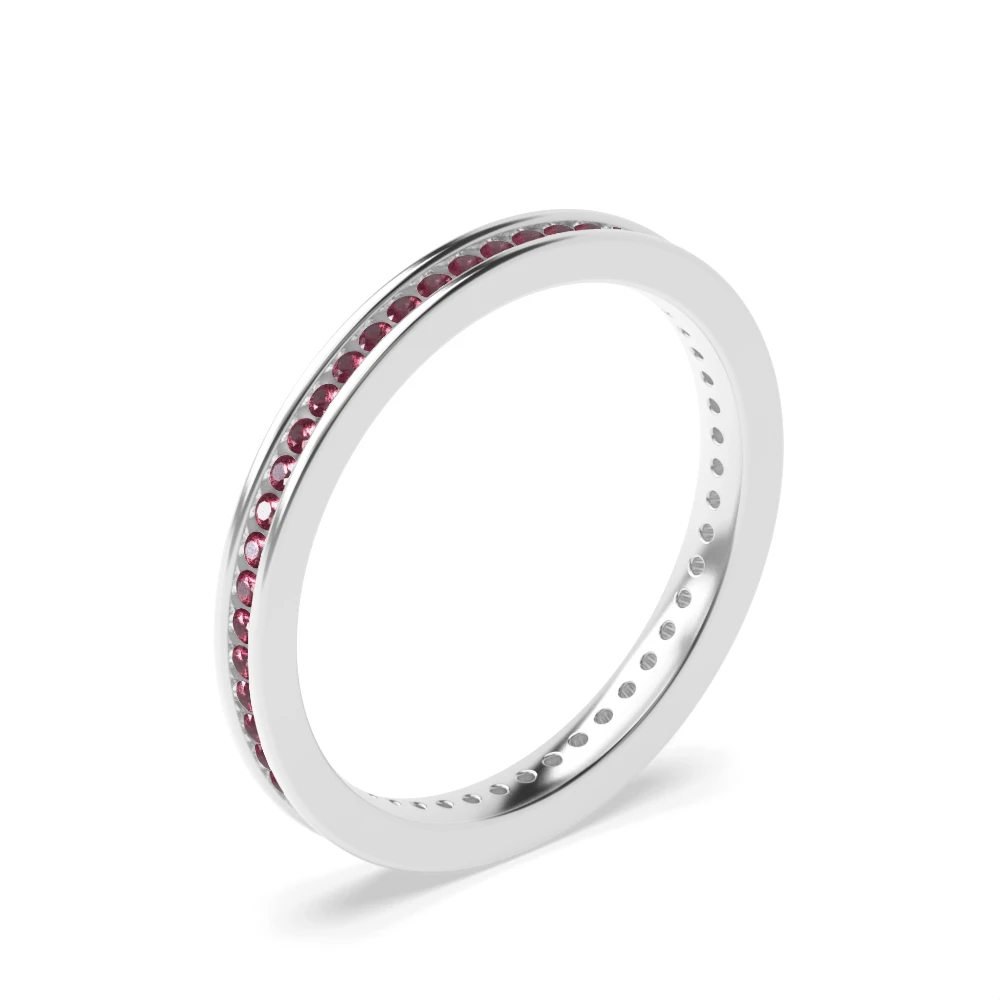 Channel Setting Prime Eternity Diamond Rings