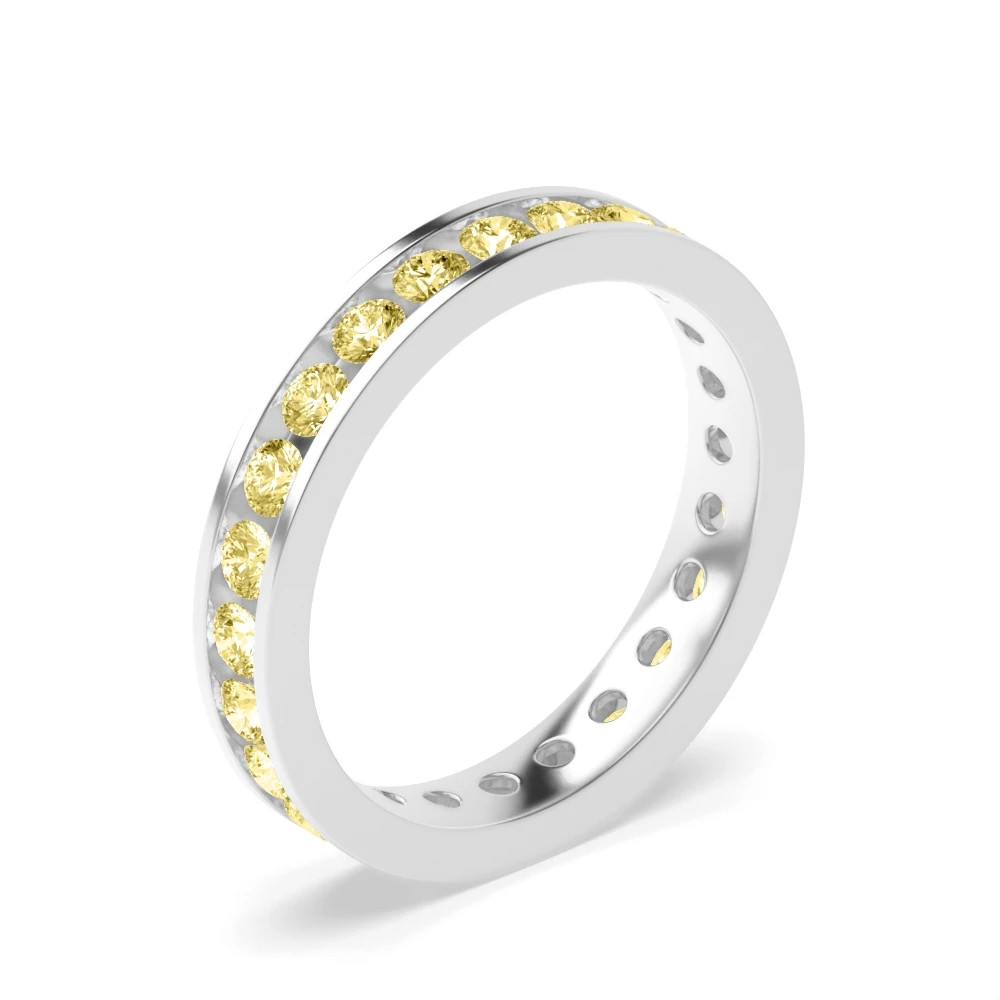 Channel Setting Prime Diamond Rings