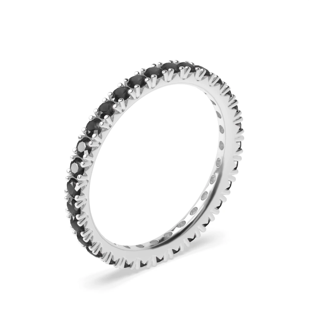 4 Prong Fishtail Eternity Diamond Rings