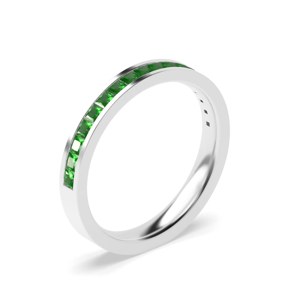Channel Setting Ideal Eternity Diamond Rings