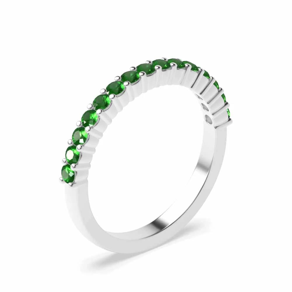 4 Prong Shared claw set Eternity Diamond Rings