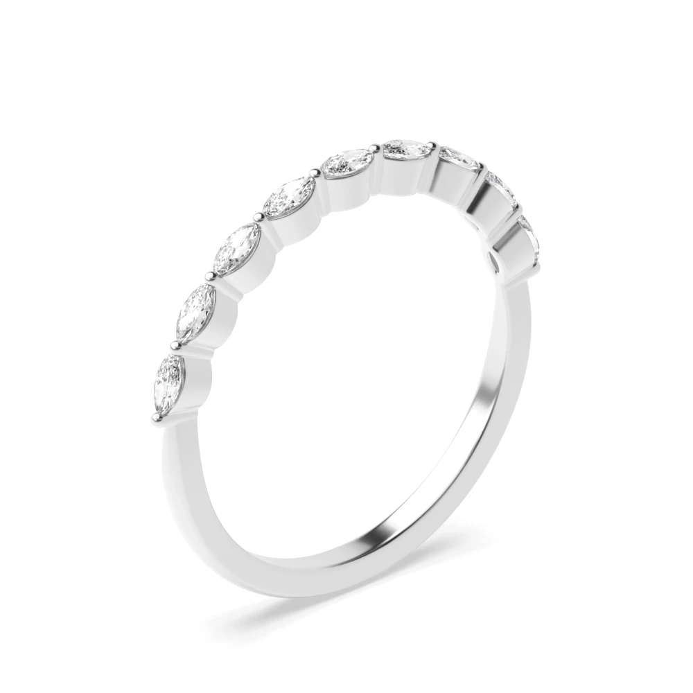 3 Prong Dainty Eternity Diamond Rings