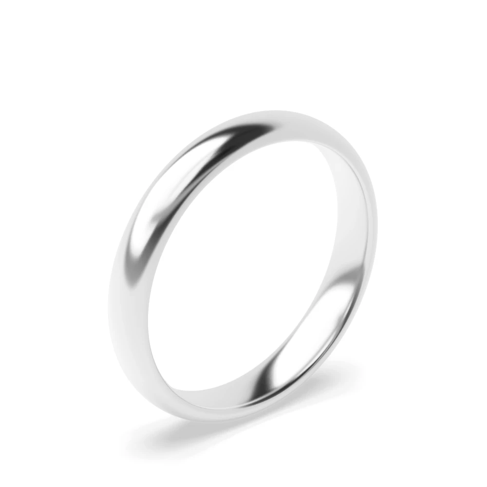 D-profile Wedding Rings & Bands