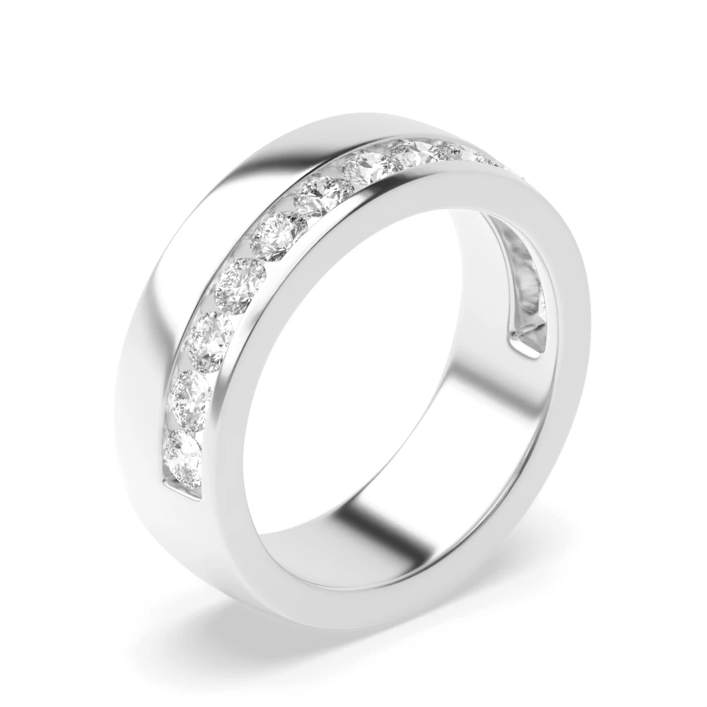 Channel Setting Unique Diamond Rings