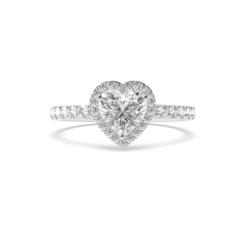 4 Prong Orbit Women's Engagement Rings