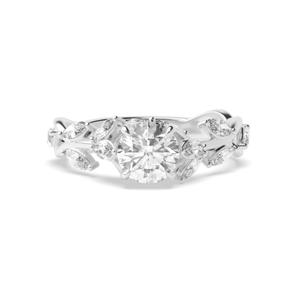 4 Prong Brilliance Vintage Engagement Rings