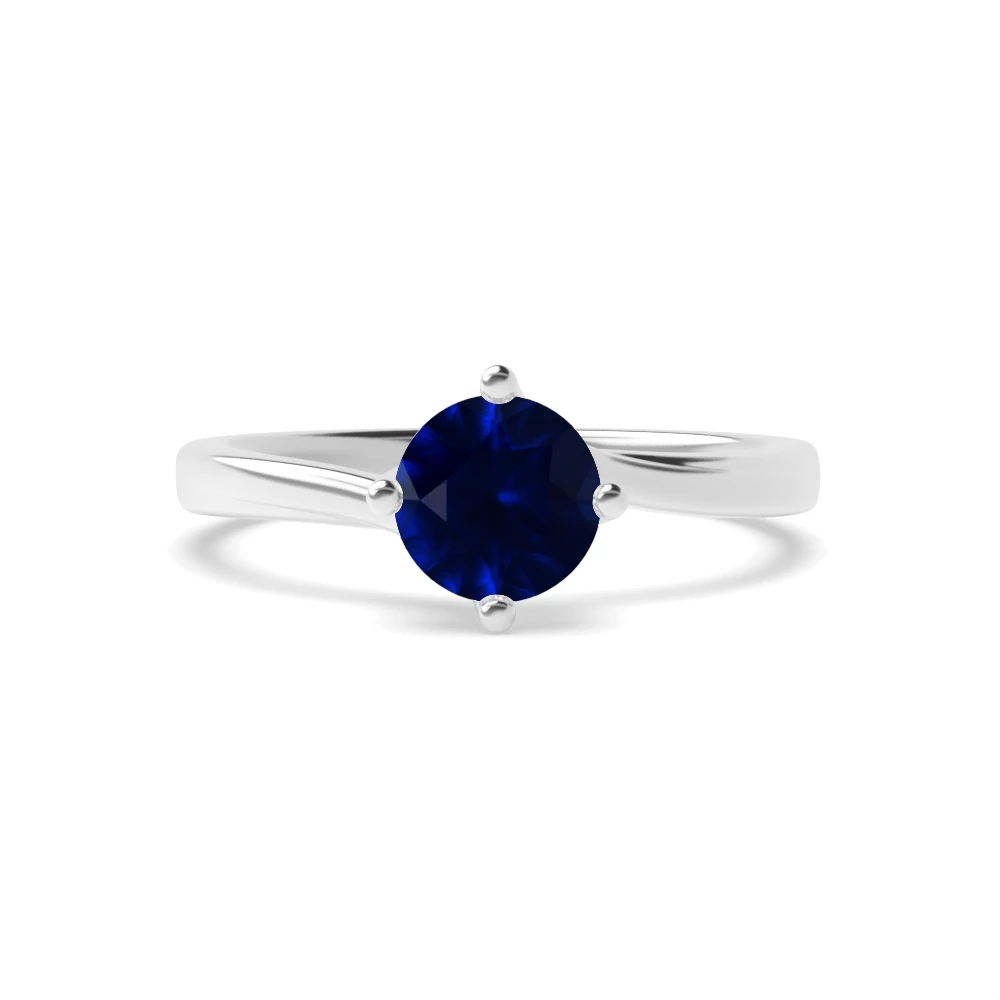 4 Prong Twisted Engagement Rings