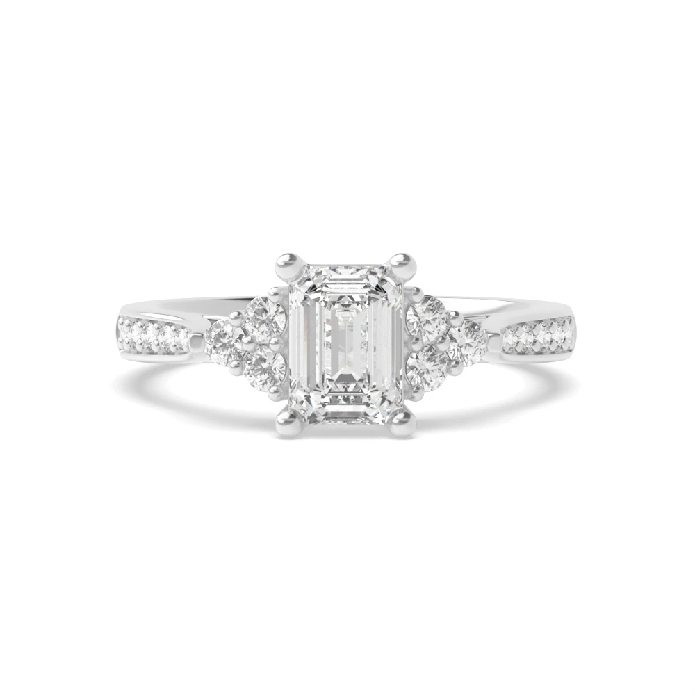 4 Prong Elegant look Engagement Rings