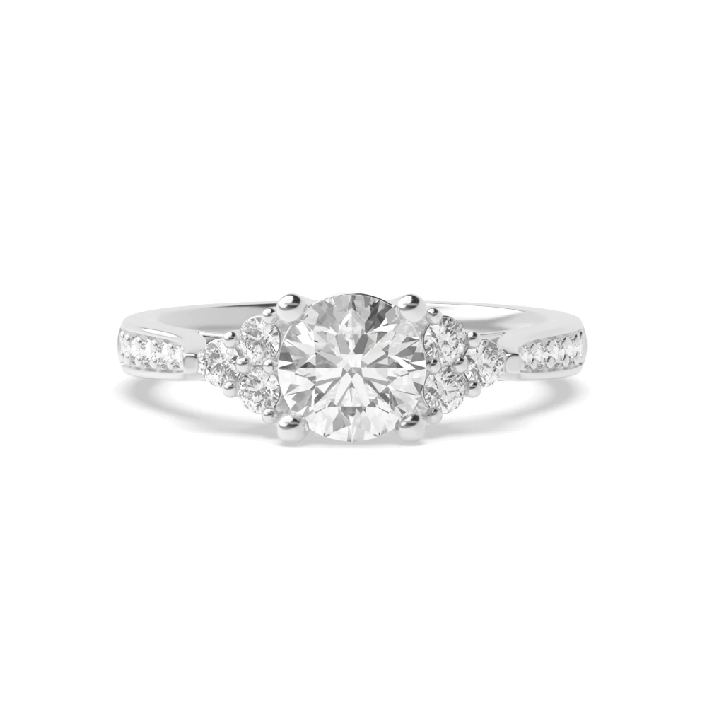 4 Prong Elegant look Engagement Rings