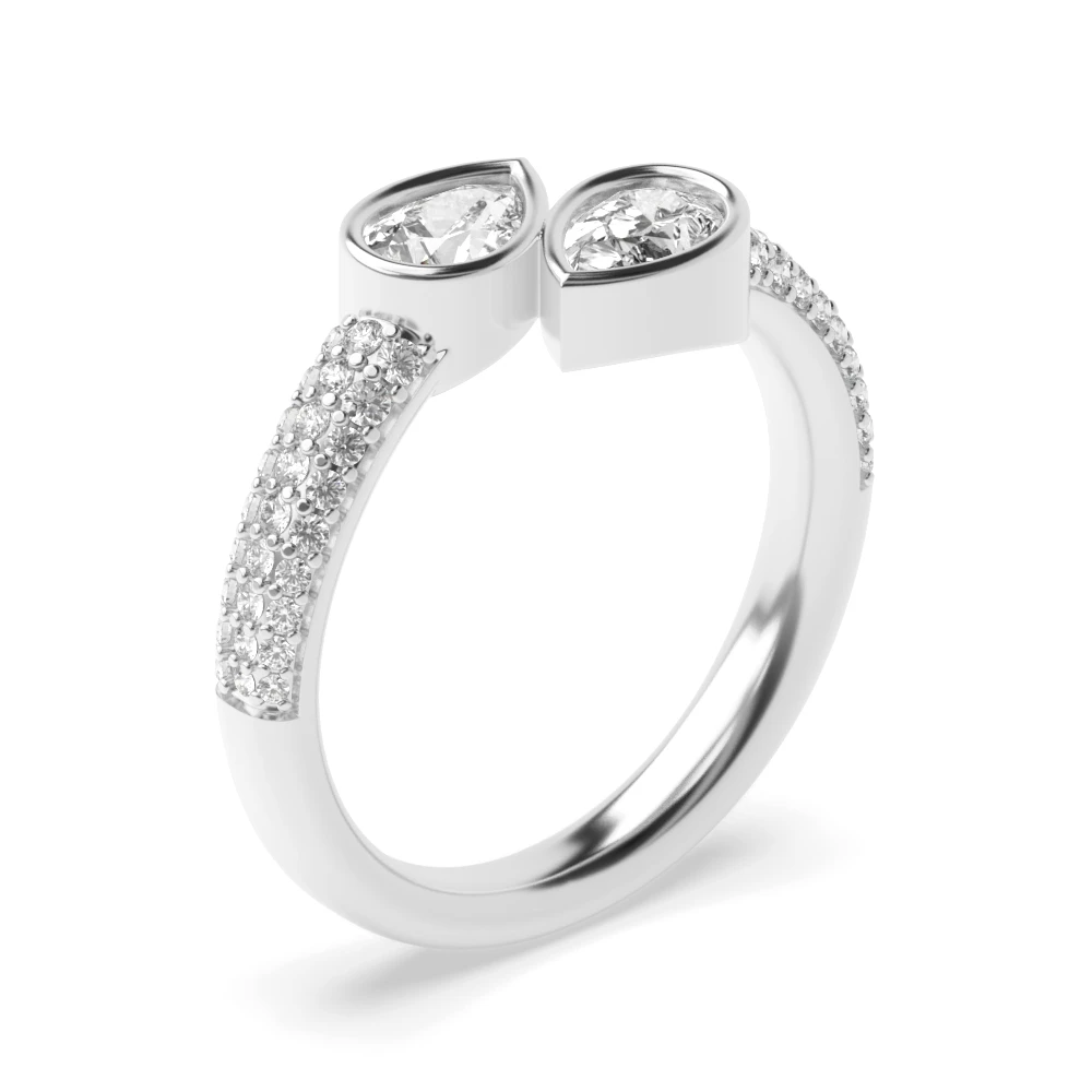 Bezel Setting Sparkle and luxury Diamond Rings