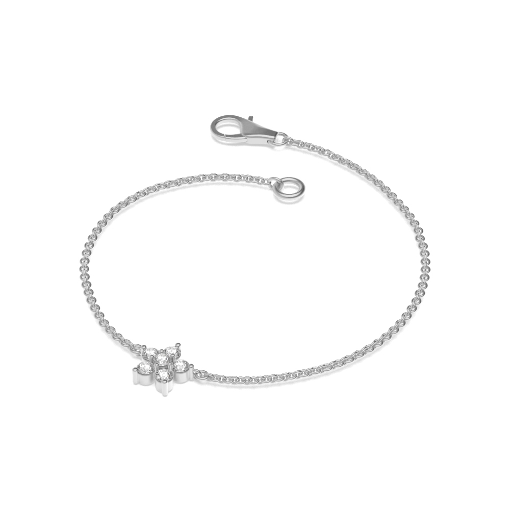 Flower Diamond Bracelets