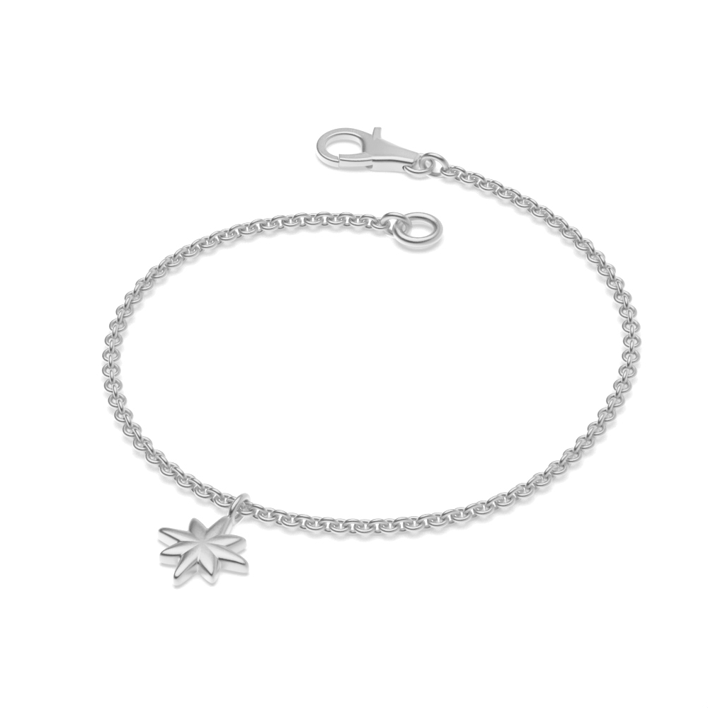 plain metal designer charm bracelets