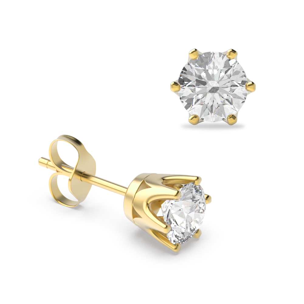 Yellow Gold Nose Pin