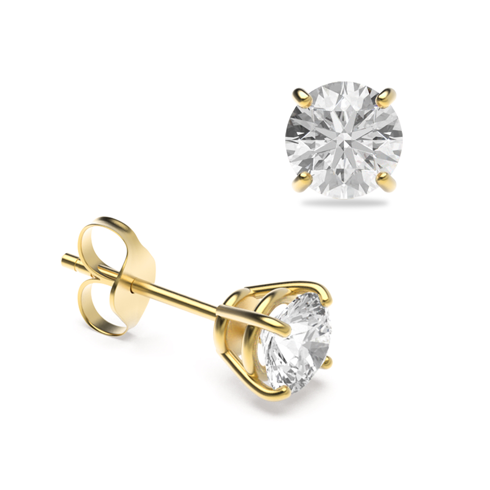 Yellow Gold Nose Pin