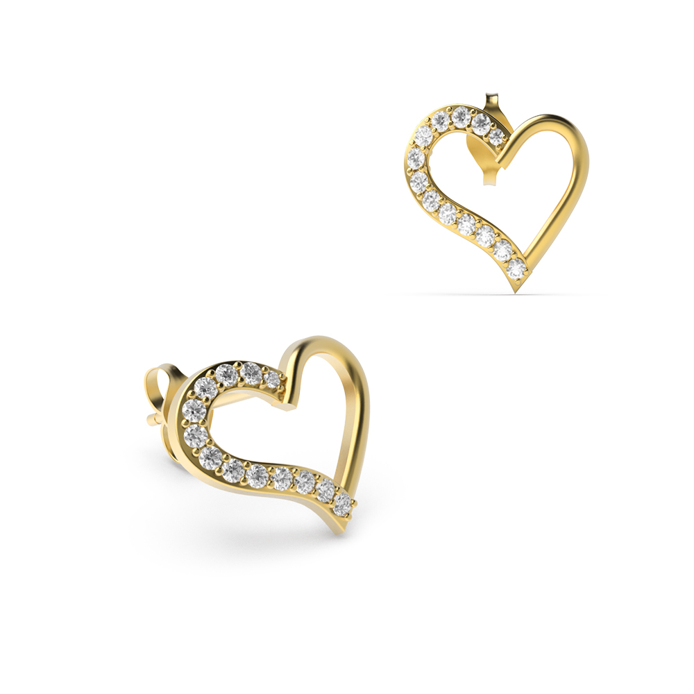 Yellow Gold Nose Pin