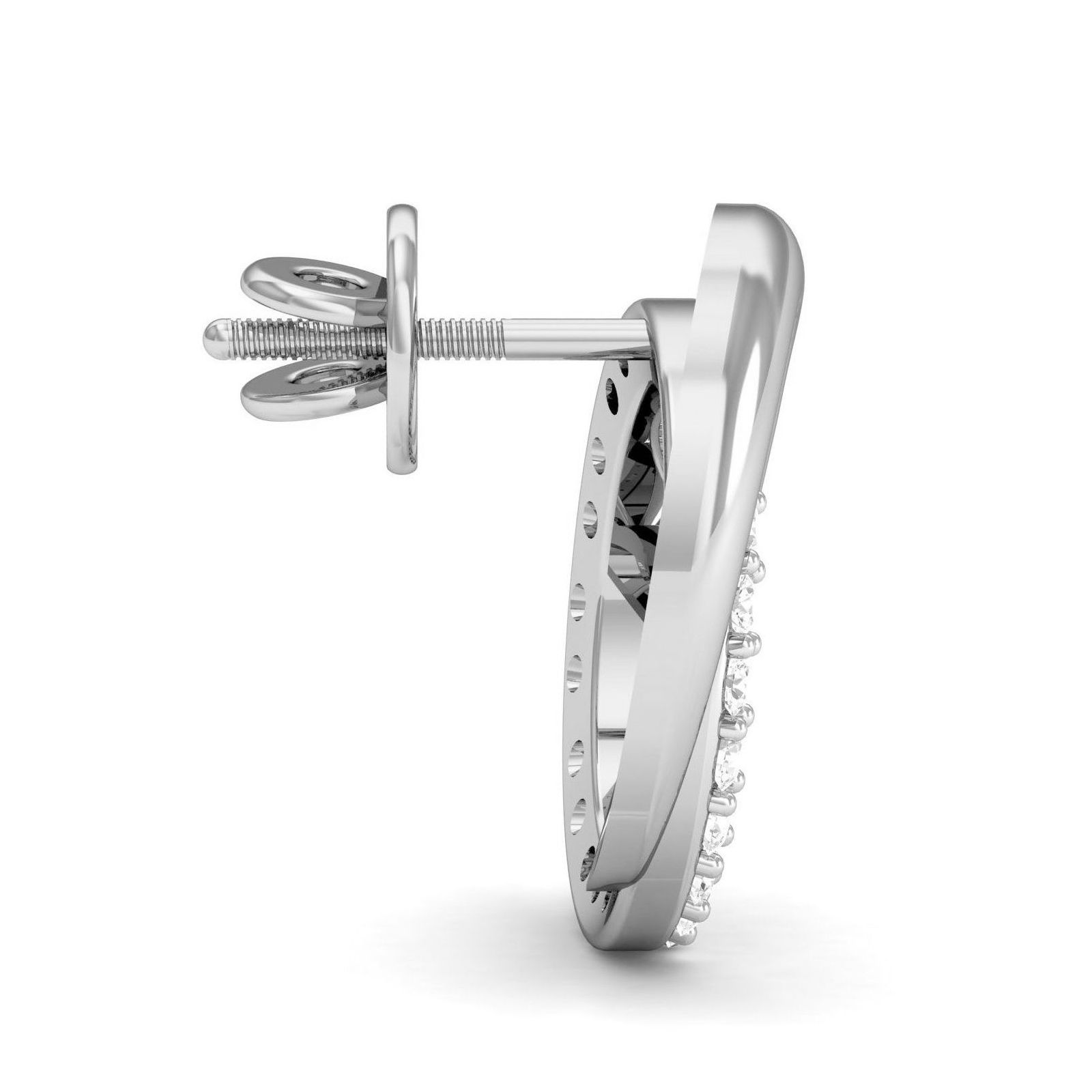 White Gold Nose Ring