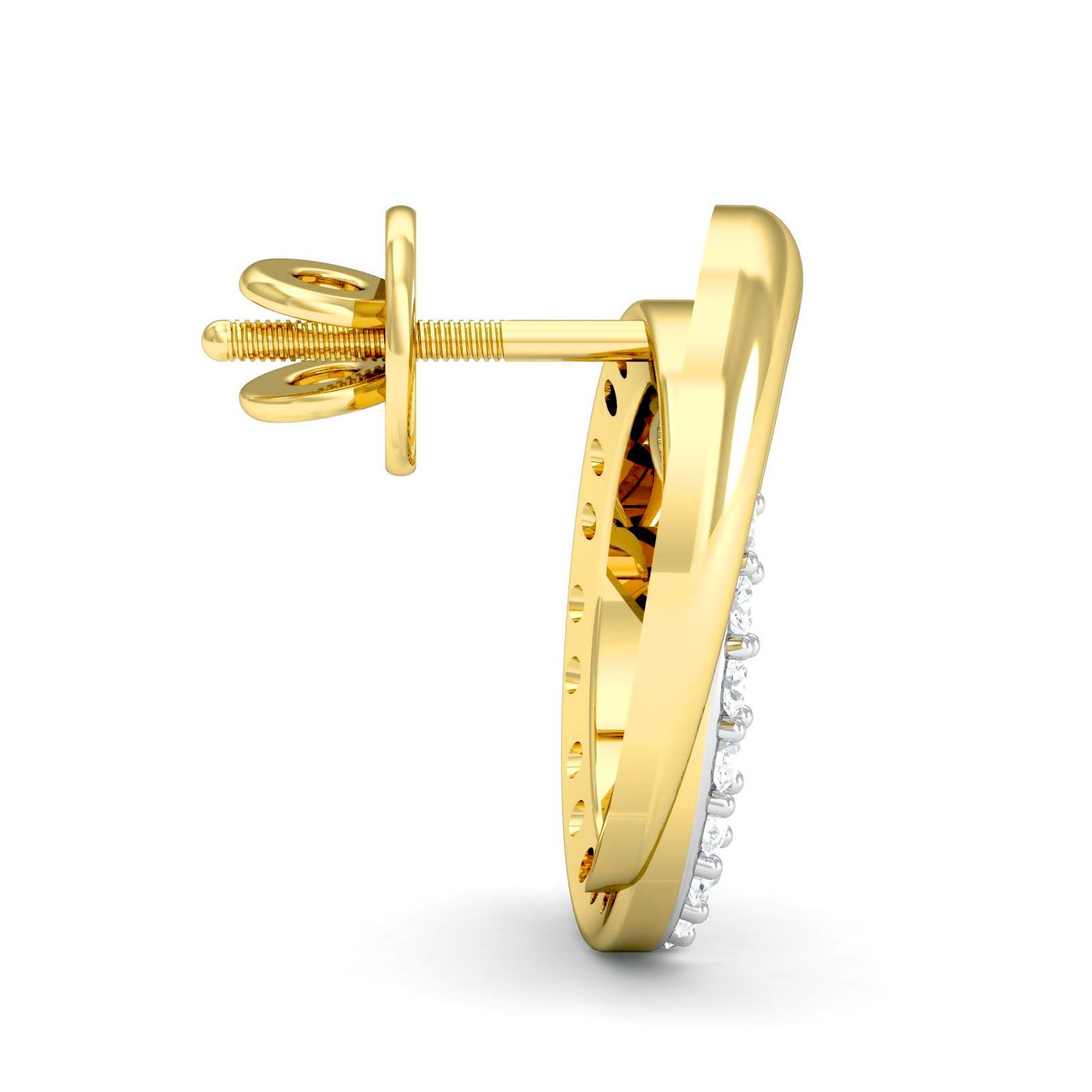 Yellow Gold Nose Ring